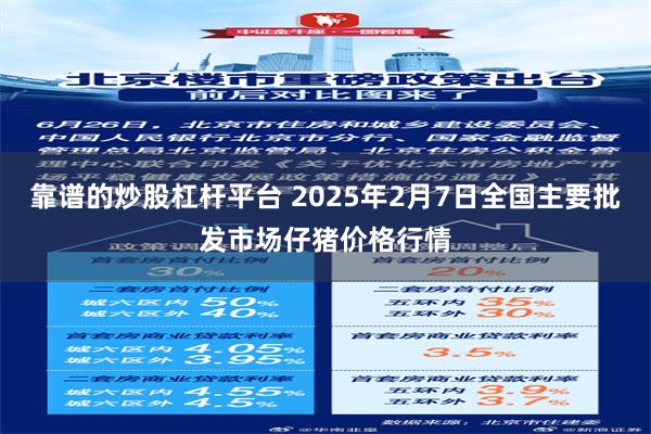 靠谱的炒股杠杆平台 2025年2月7日全国主要批发市场仔猪价格行情